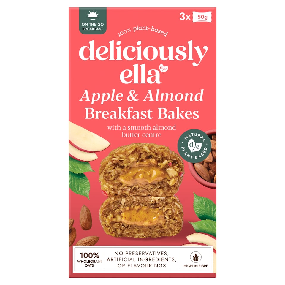 image 1 of Deliciously Ella Apple & Almond Breakfast Bakes 150g