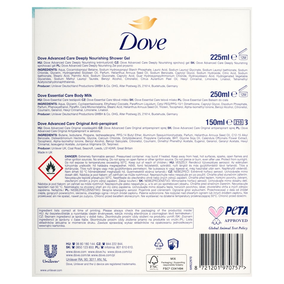 Obrázek 1 pro produkt Dove Original dárková kazeta pro ženu