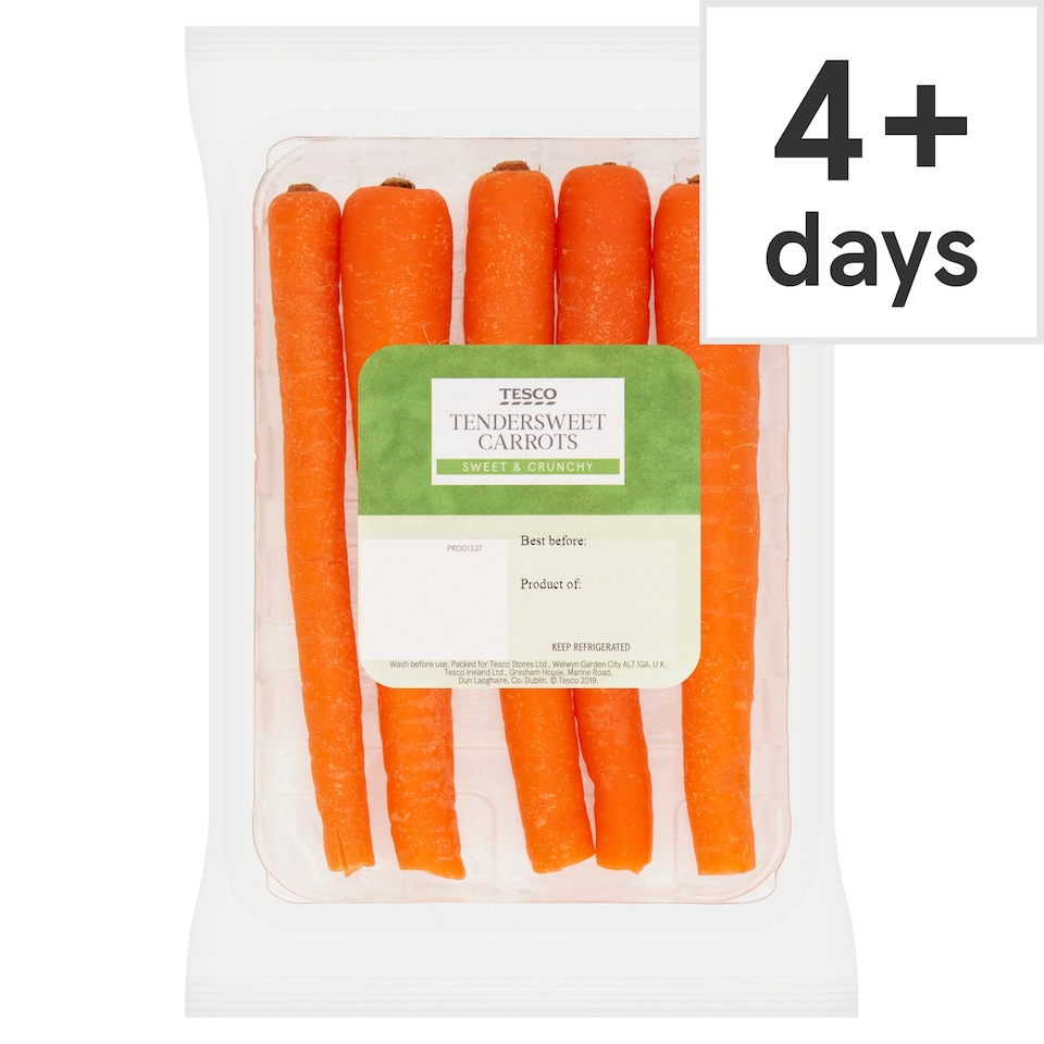 image 1 of Tesco Tendersweet Carrots 150G