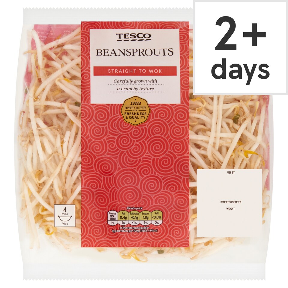 Tesco Bean Sprouts 335G