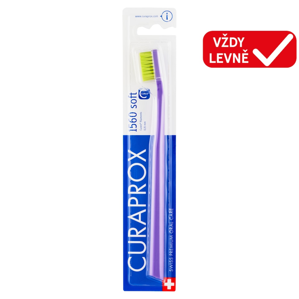 Obrázek 1 pro produkt Curaprox CS 1560 Soft zubní kartáček