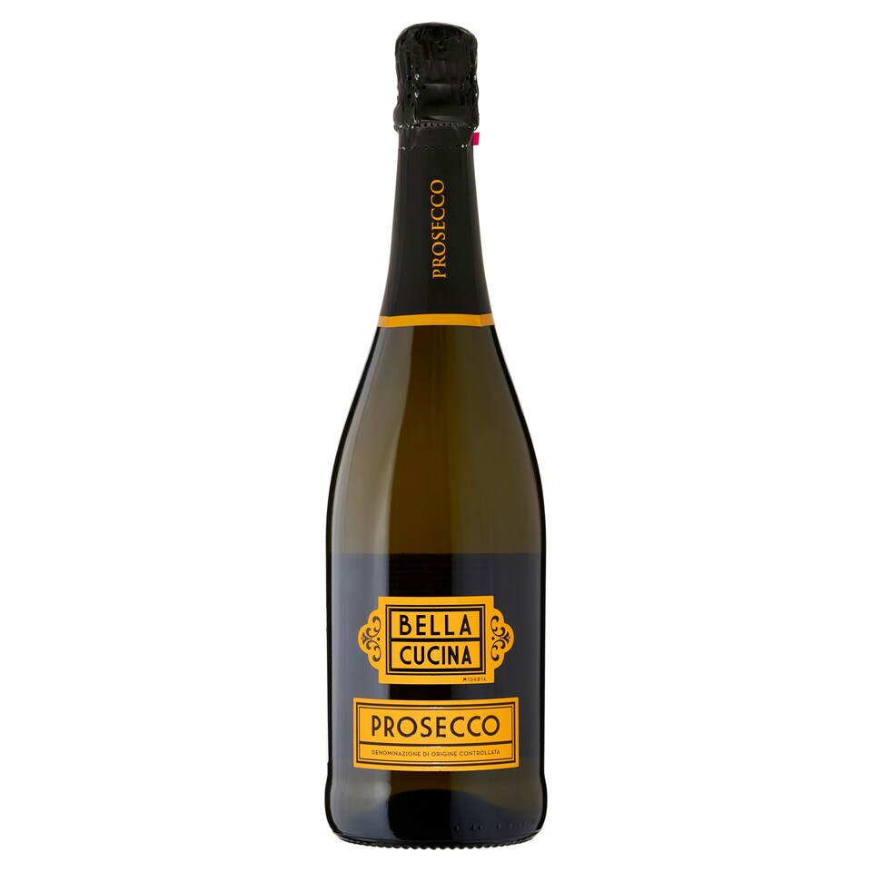 Bella Cucina Prosecco D.O.C. Spumante különlegesen száraz fehér pezsgő 10,5% 750 ml