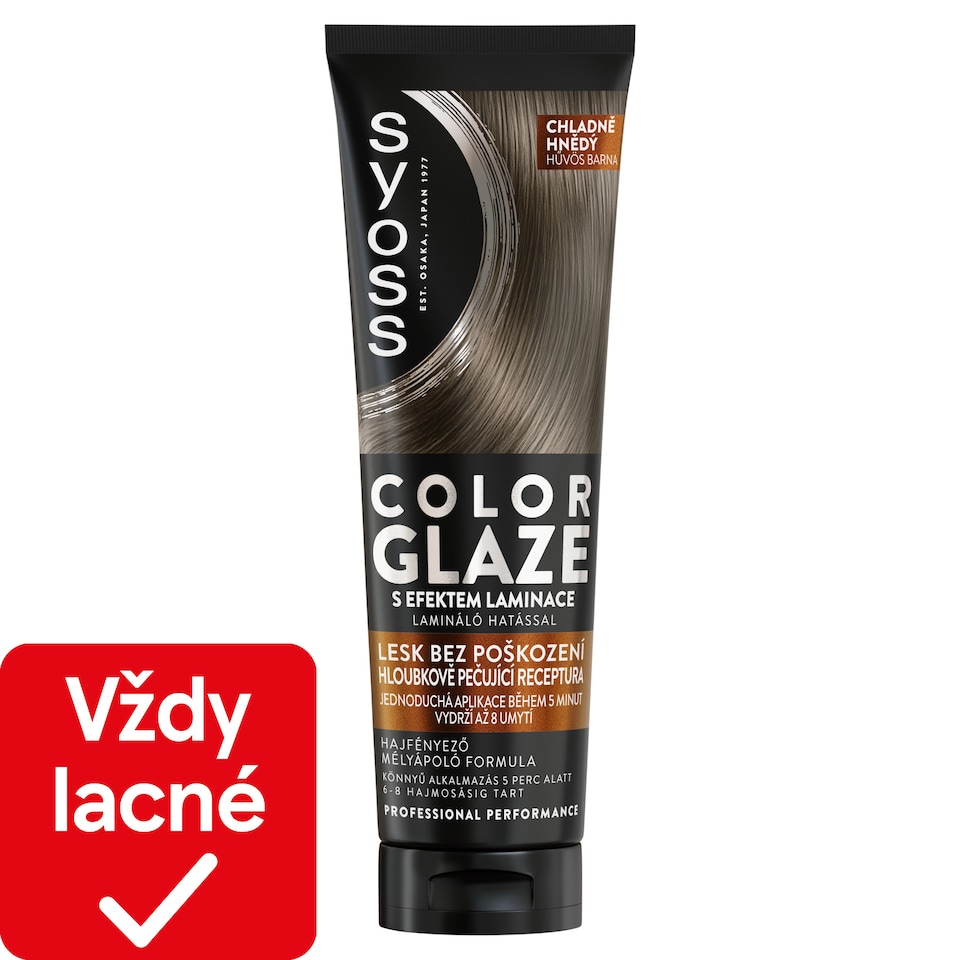 Syoss Glossing toner chladne hnedý 130 ml