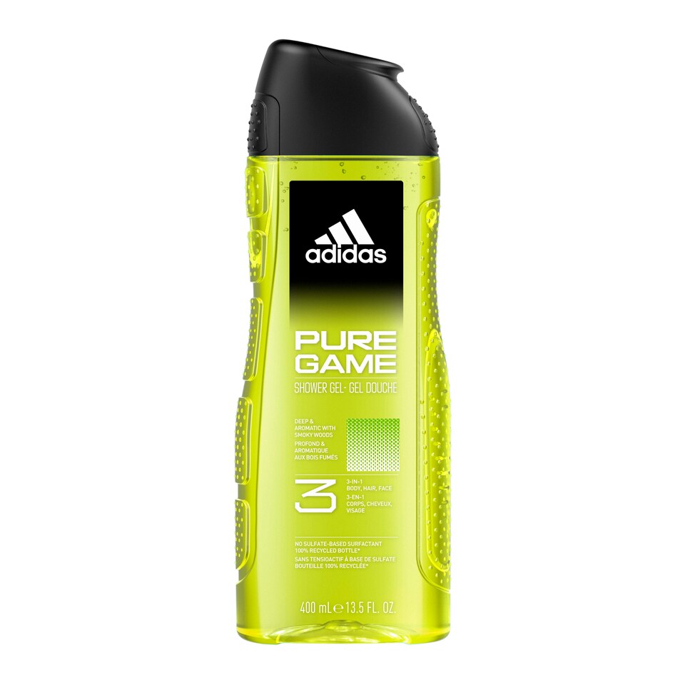 adidas for men - Pure Game - shower gel 400 ml