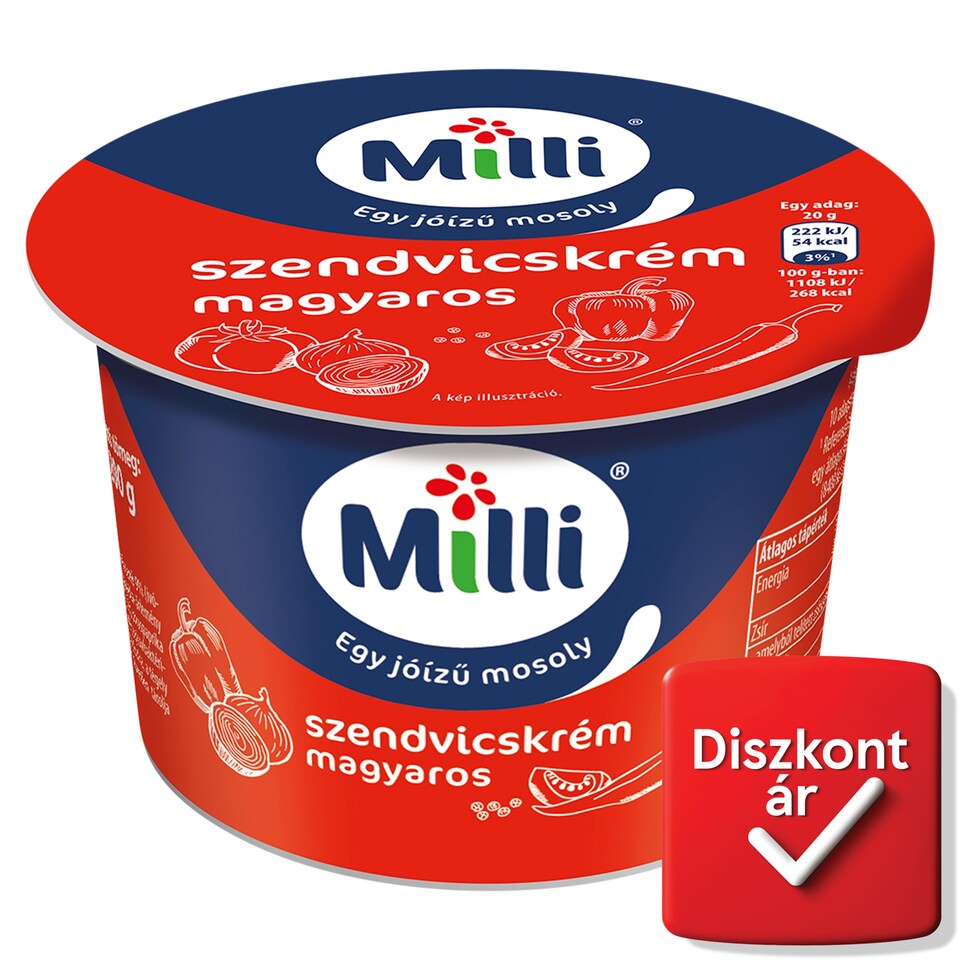 Milli Hungarian Style Sandwich Cream 200 g