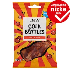 Tesco Želé cukríky s kolovou príchuťou 100 g