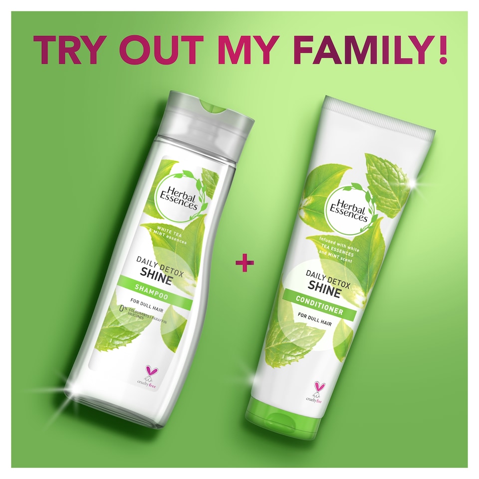 image 1 of Herbal Essences White Tea & Mint Shampoo 400Ml