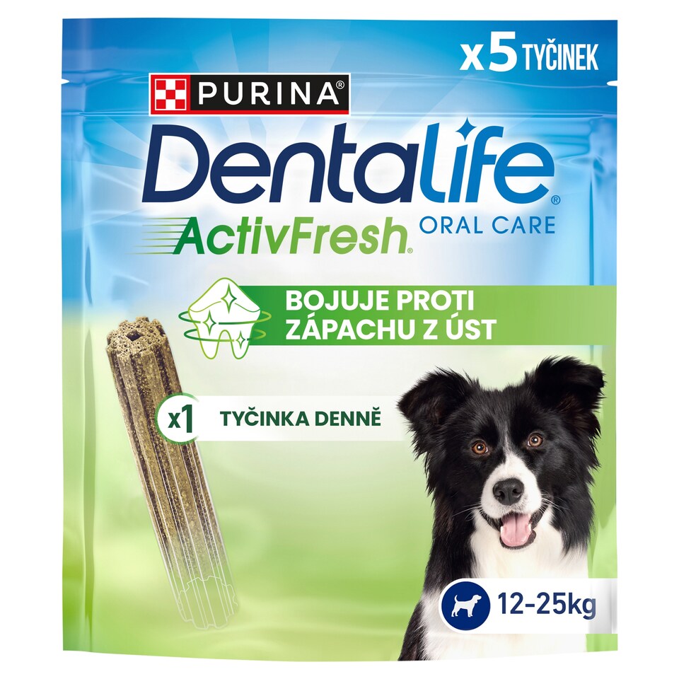 obrázok 1 z Dentalife Activfresh Medium maškrty pre psov 115 g