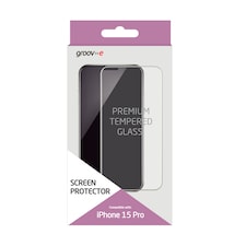 GROOV-E IPHONE 15 PRO SCREEN PROTECTOR