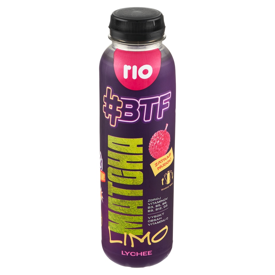 Rio BTF Matcha Lyche Limo Lychee Non-Carbonated Soft Drink 400 ml