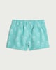 image 2 of F&F Boys Pineapple Print Drawstring Swim Shorts in Green