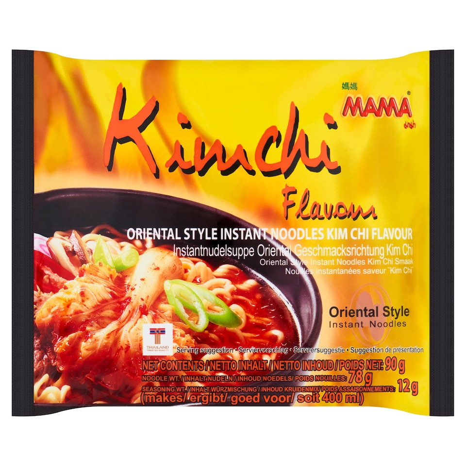 Mama Kimchi Instant Noodles 90G