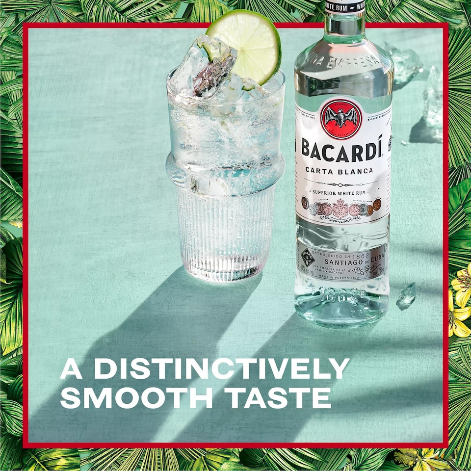 image 1 of Bacardi Carta Blanca 70Cl