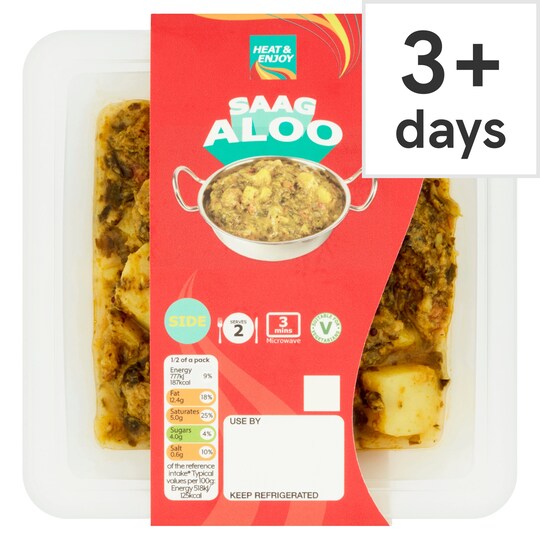 Heat & Enjoy Saag Aloo 300G Aloo 300G