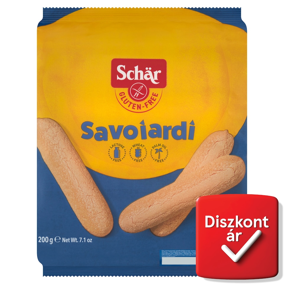 Schär gluténmentes babapiskóta 200 g   1. kép