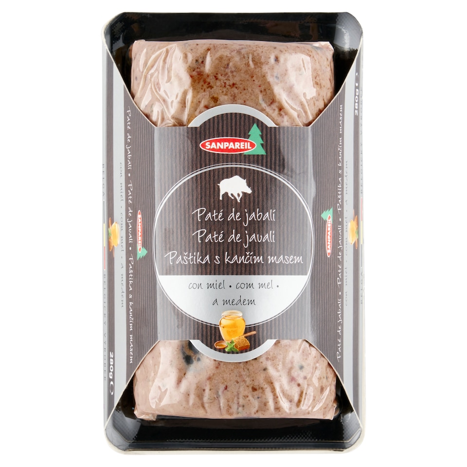 Sanpareil Paštika s kančím masem a medem 280g