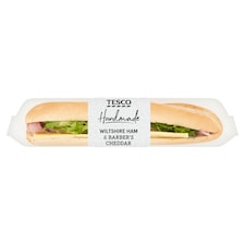 Tesco Wiltshire Ham Cheddar & Dijon Mustard Baguette