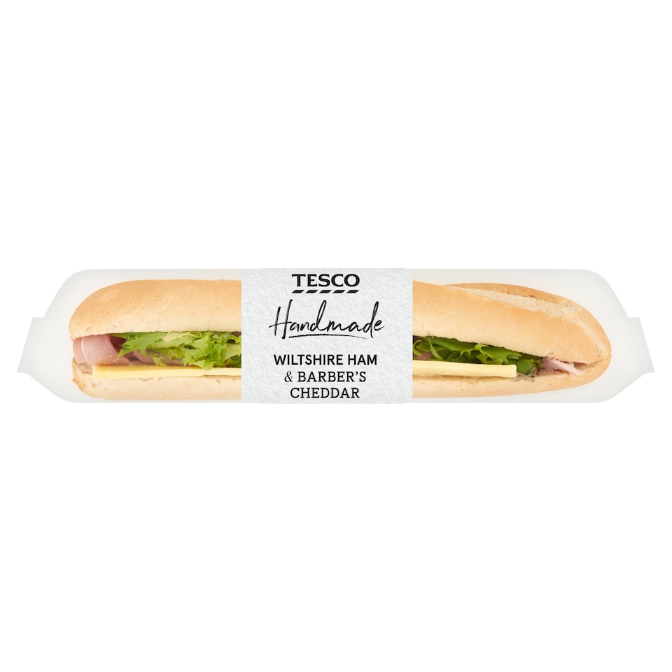 Tesco Wiltshire Ham Cheddar & Dijon Mustard Baguette