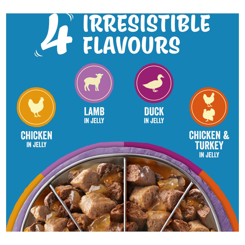 image 1 of FELIX ORIGINAL Farm Selection in Jelly Wet Cat Food 12x85g