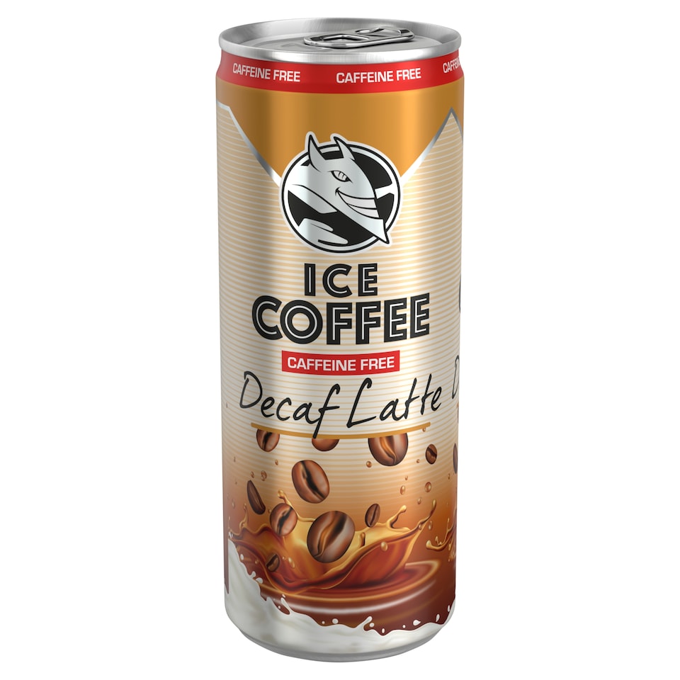 Hell Ice Coffee Decaf Latte UHT ital tejjel és koffeinmentes kávékivonattal 250 ml  1. kép