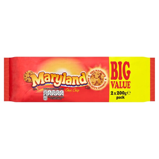 Maryland Cookies 400G Tesco Groceries