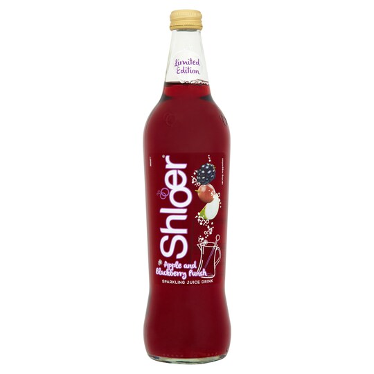 Shloer Apple And Blackberry Punch 750Ml Tesco Groceries