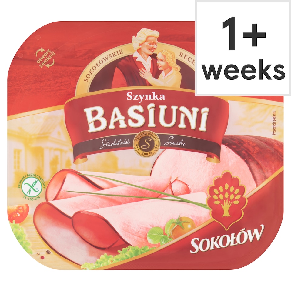 Sokolow Grandma Smoked Ham Slice 140G