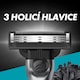 Obrázek 3 pro produkt Gillette Mach3 Charcoal Náhradní Holicí Hlavice Pro Muže, 3 Břity