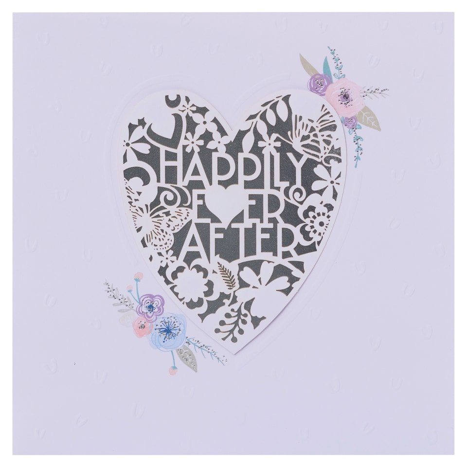 Hallmark Wedding Card Happily Ever After