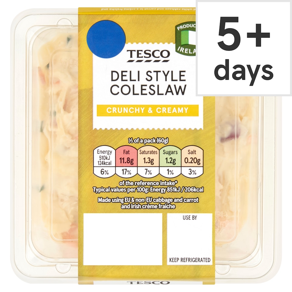 Tesco Deli Style Coleslaw 180g