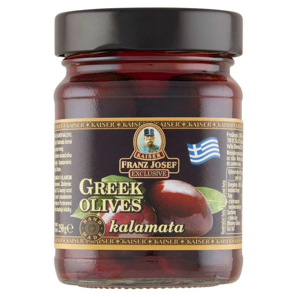 Franz Josef Kaiser Exclusive Greek Olives Kalamata 250g