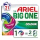 image 1 of Ariel The Big One Colour Washing Liquid Pods 21 washes 760.2g