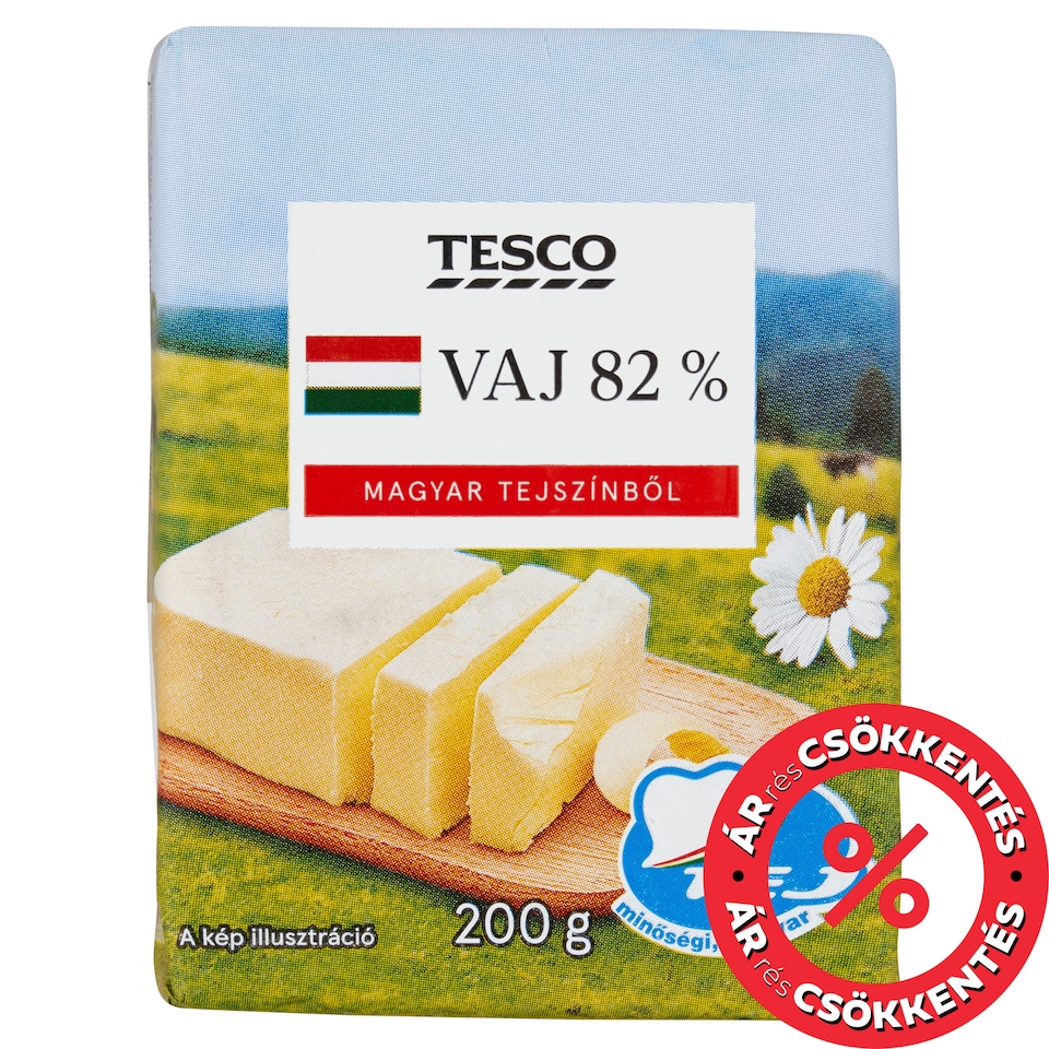 Tesco Butter 82% 200 g
