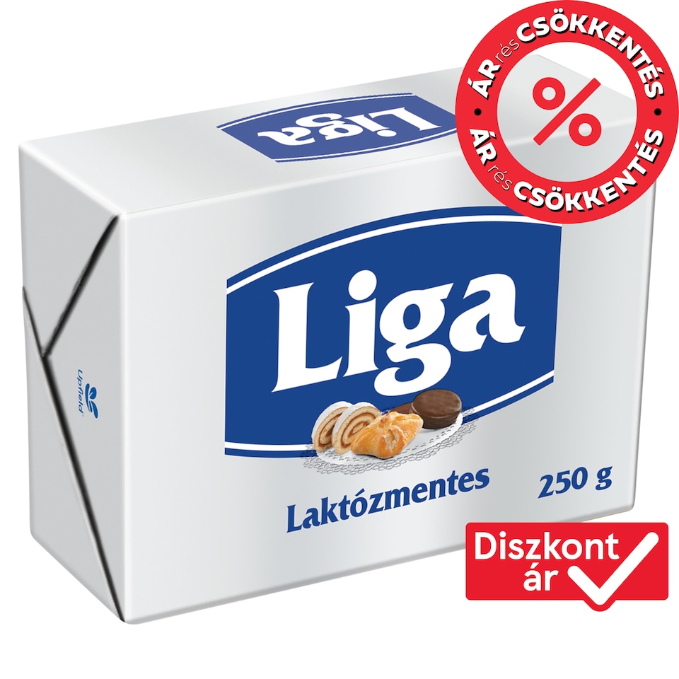 Liga laktózmentes csökkentett zsírtartalmú margarin 250 g