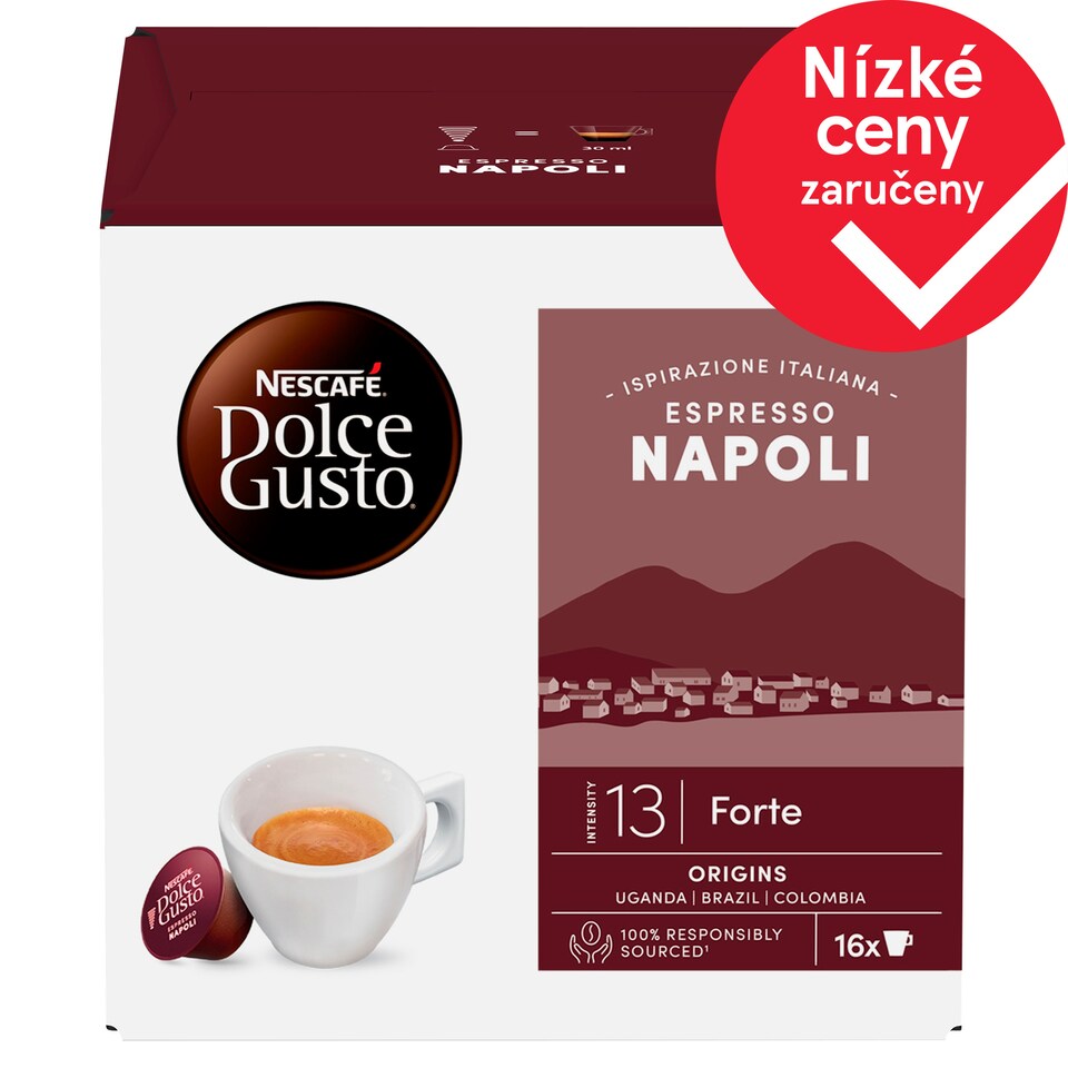 Obrázek 1 pro produkt NESCAFÉ Dolce Gusto Espresso Napoli - kávové kapsle - 16 ks