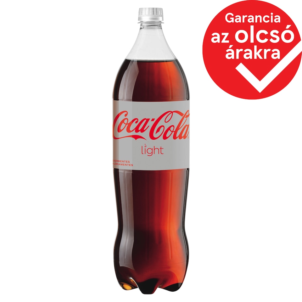 Coca-Cola Light colaízű energiamentes szénsavas üdítőital édesítőszerekkel 1,75 l