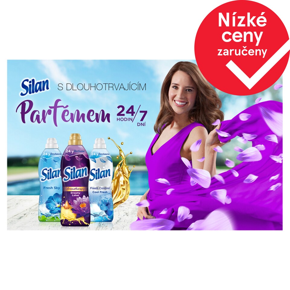 Obrázek 1 pro produkt Silan aviváž Aromatherapy Dreamy Lotus 126 praní, 2772ml