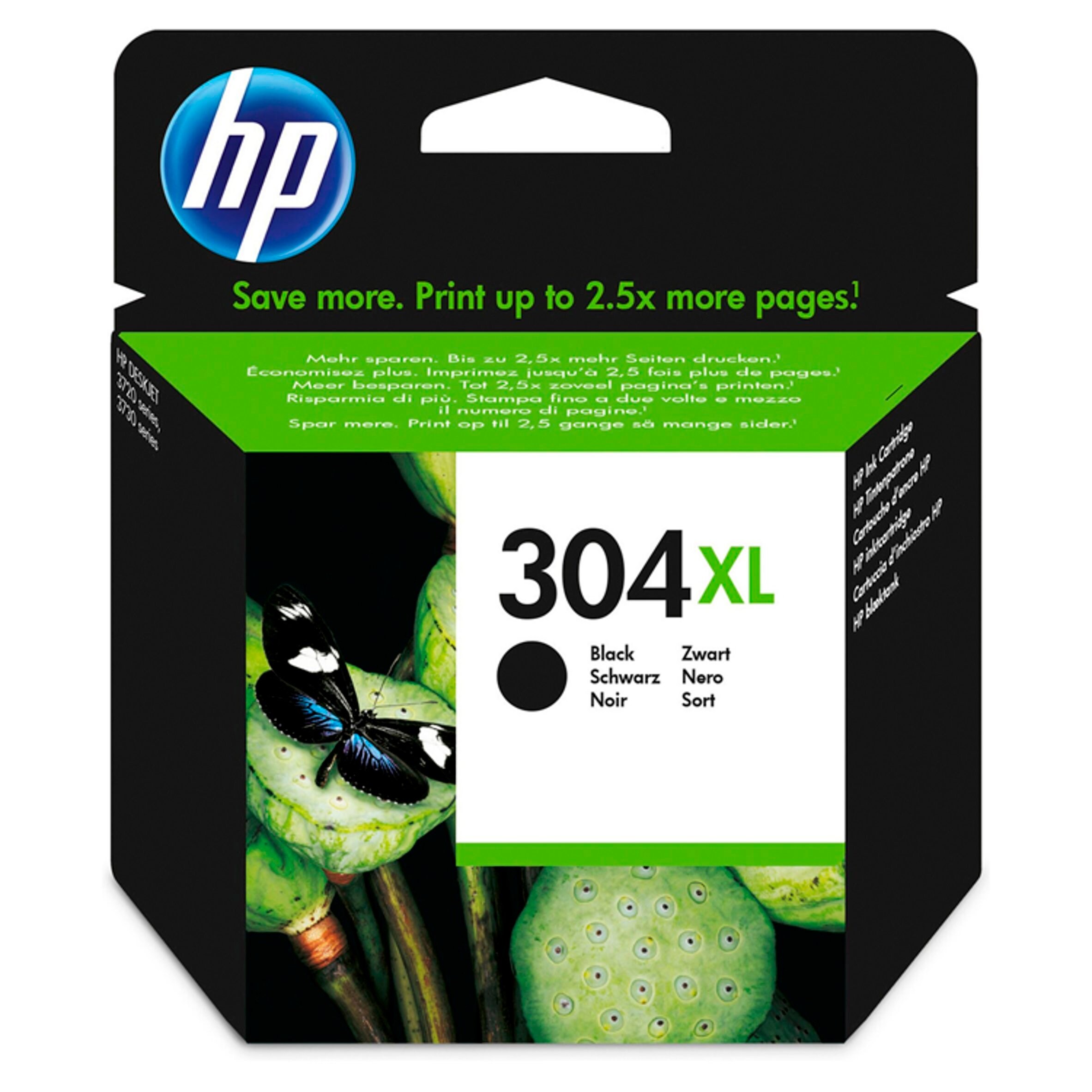 Hp 304 Xl Black Printer Ink - Tesco 