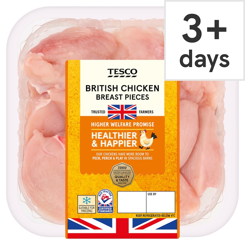 Tesco Chicken Breast Pieces 750g