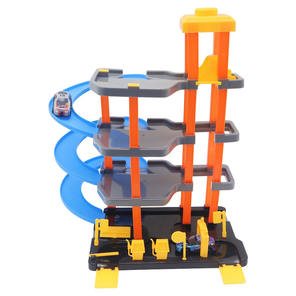 Playfellow Garage Playset parkolóház autókkal 1. kép