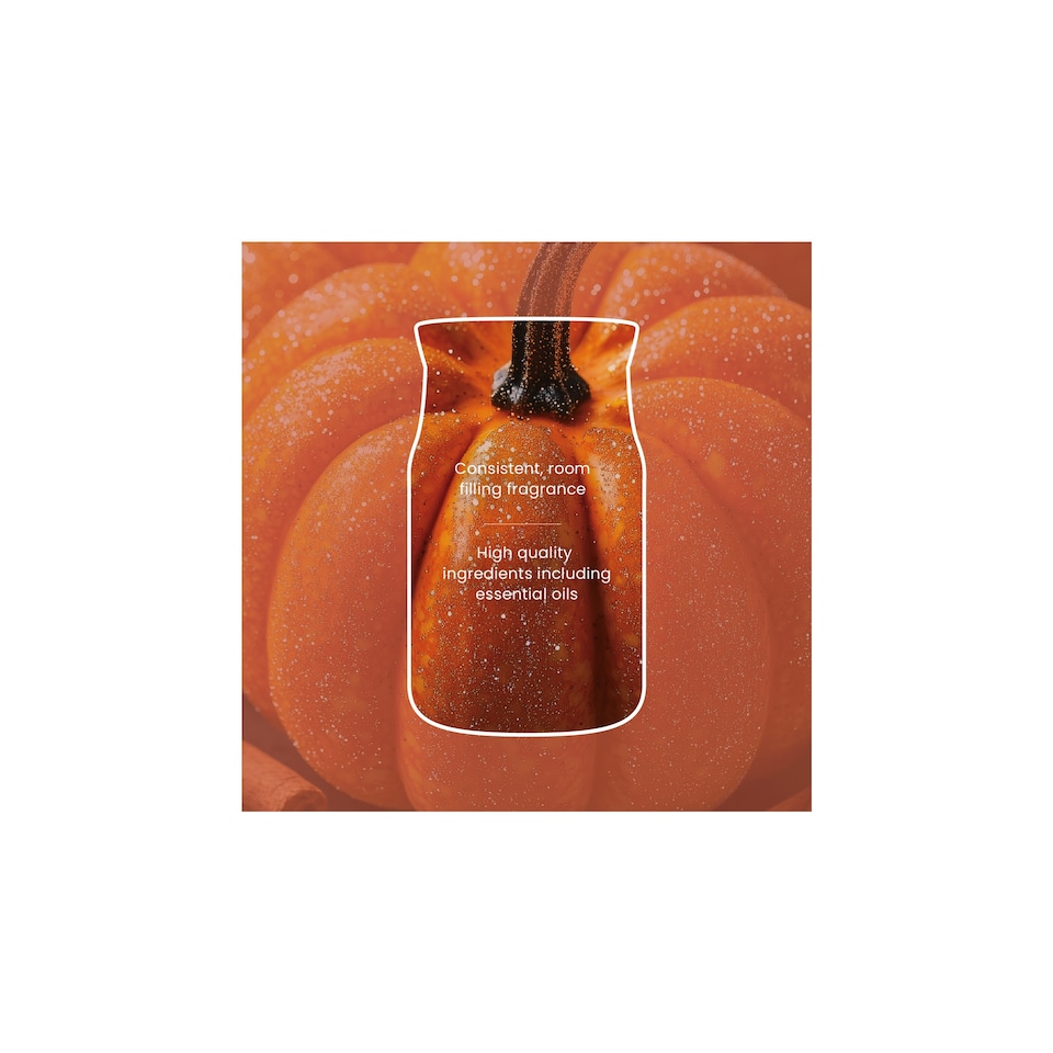 image 1 of Yankee Candle Signature Spiced Pumpkin Medium Jar 368g
