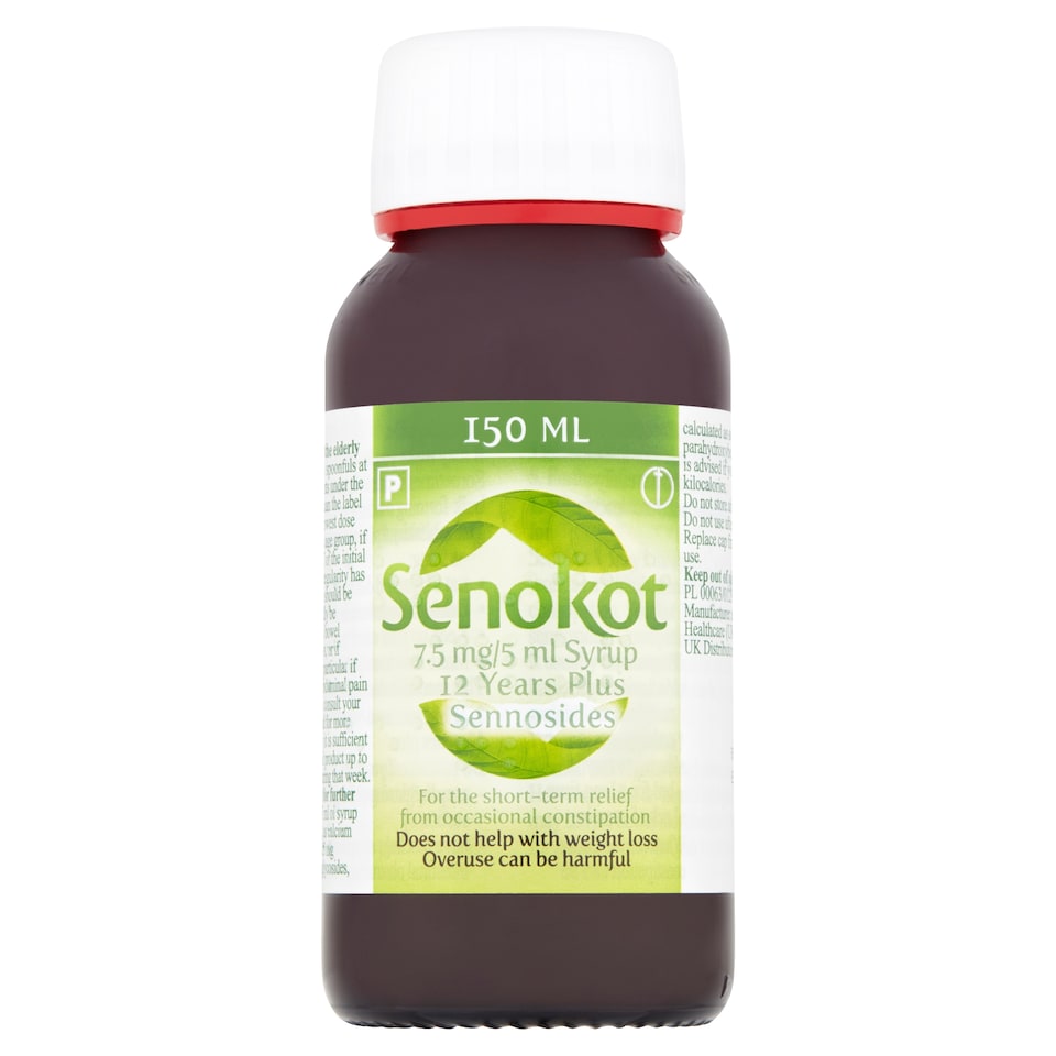 Senokot Laxative Syrup 7.5mg/5ml 12yrs 150ml