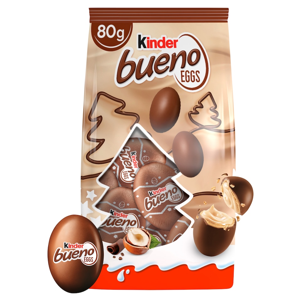 image 1 of Kinder Bueno Chocolate Eggs 80G