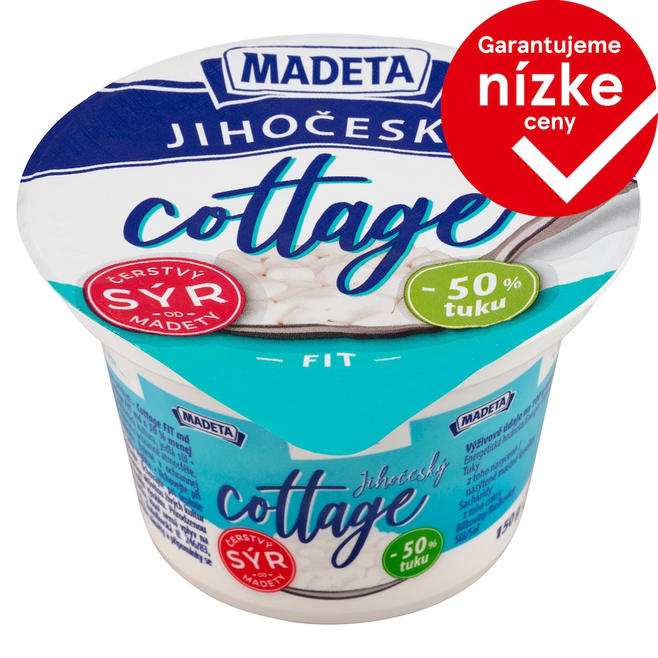 Madeta Jihočeský cottage fit 150 g