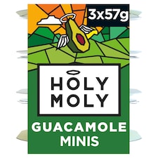 Holy Moly Guacamole Original 3 x 57g