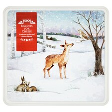 Tesco Biscuits For Cheese Tin 300G