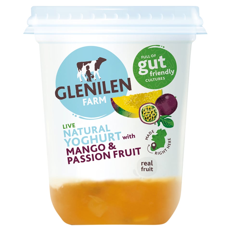 Glenilen Mango Passion Fruit Yoghurt 500G