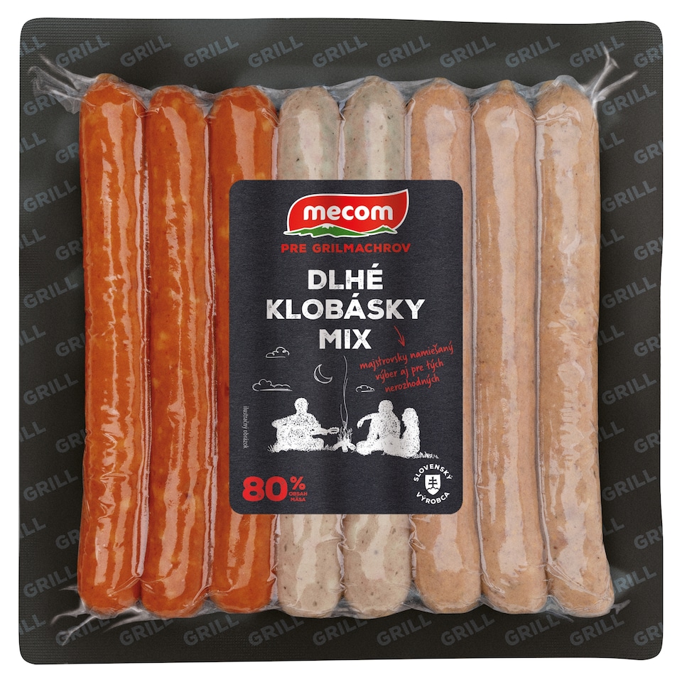 Mecom Mix dlhé klobásky 380 g
