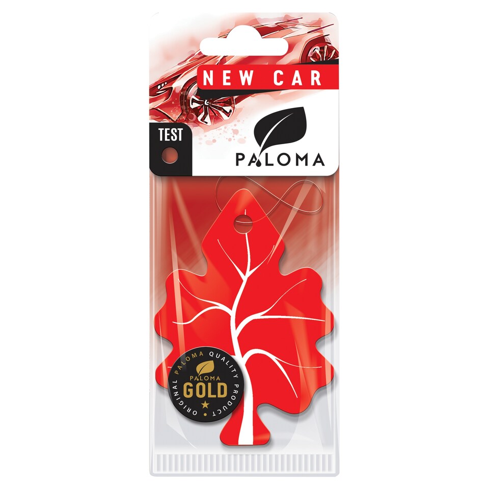 Paloma Gold New Car osvěžovač vzduchu 4g