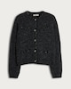 image 4 of F&F Diamanté Embellished Button Up Cardigan with Wool in Grey